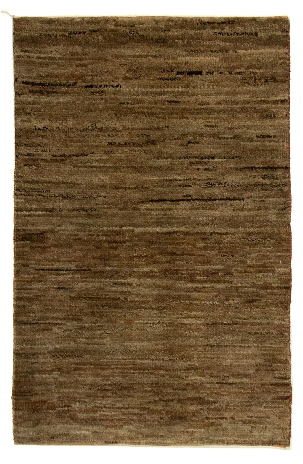 Tapis Gabbeh - Indus - 113 x 78 cm - marron foncé