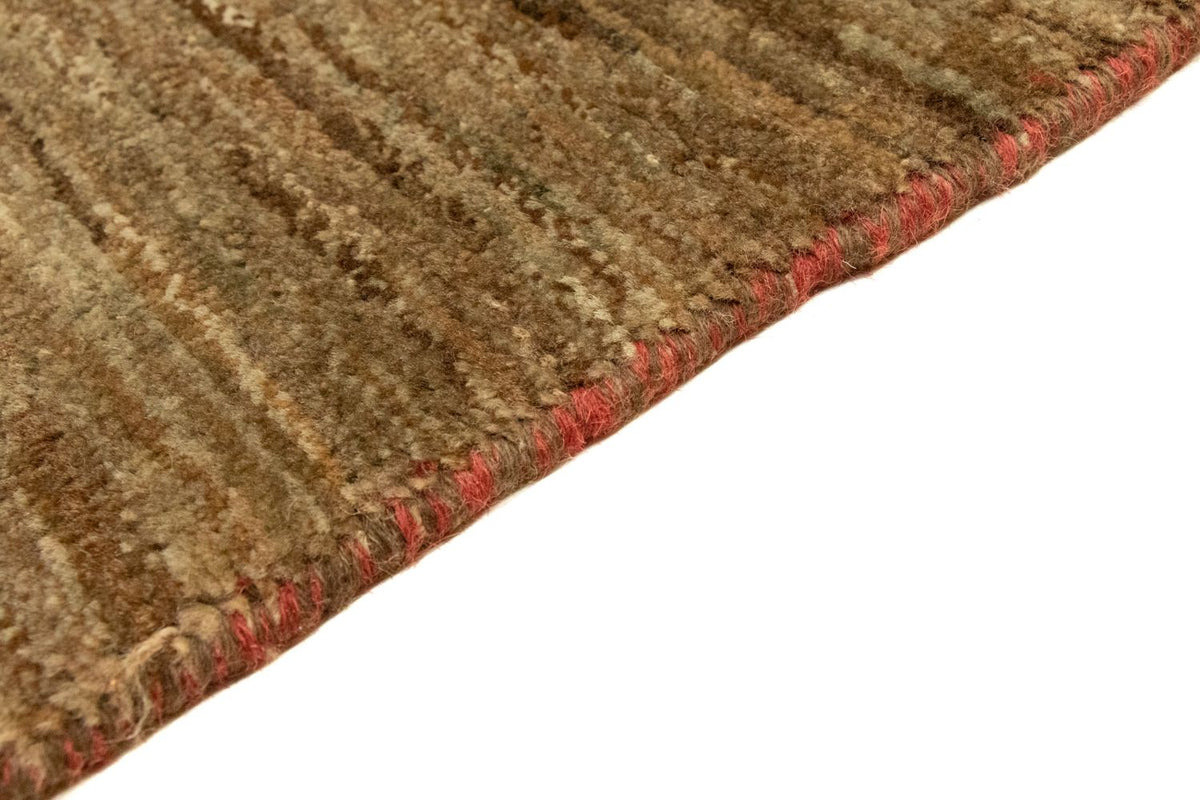 Tapis Gabbeh - Indus - 113 x 78 cm - marron foncé