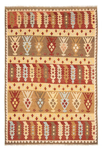 Tapis Kelim - Splash - 294 x 199 cm - multicolore