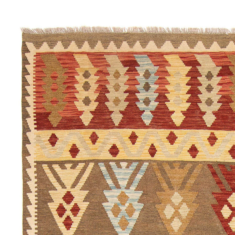 Tapis Kelim - Splash - 294 x 199 cm - multicolore
