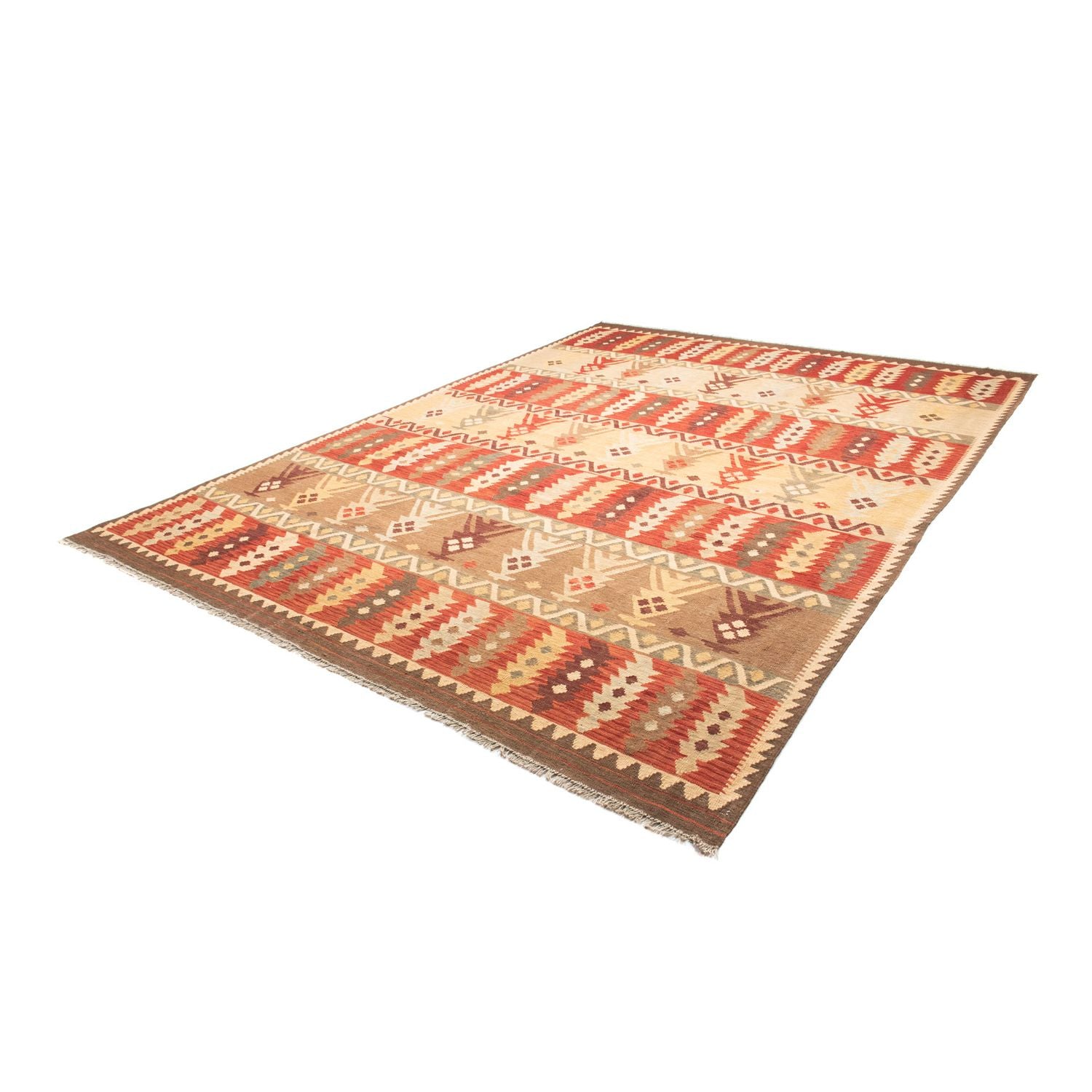Tapis Kelim - Oriental - 353 x 256 cm - multicolore