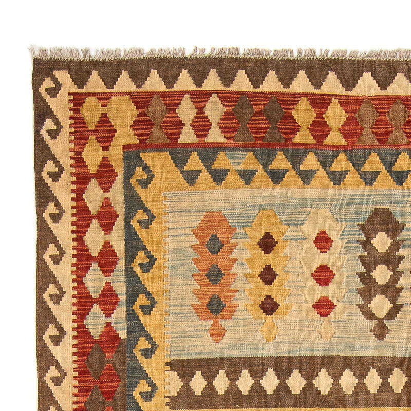Tapis Kelim - Splash - 299 x 201 cm - multicolore