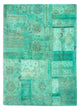 Tapis patchwork 212x290cm - Perserteppich Wollteppich