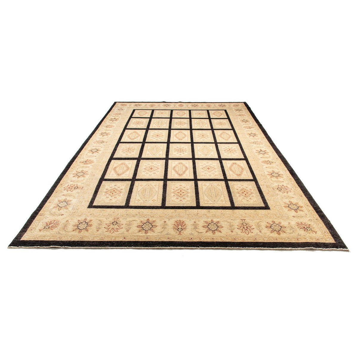 Tapis Ziegler - Bakhtiari - 377 x 239 cm - beige clair