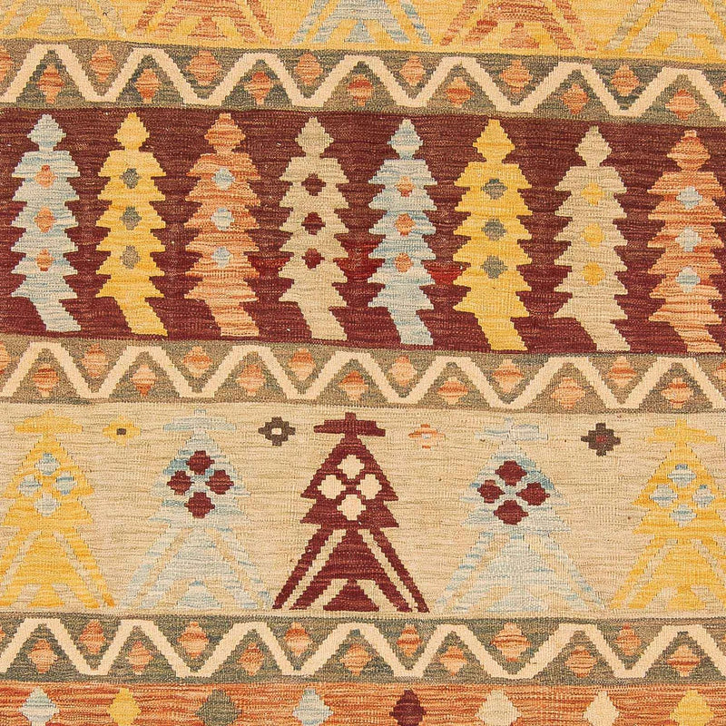 Tapis Kelim - Splash - 294 x 203 cm - multicolore