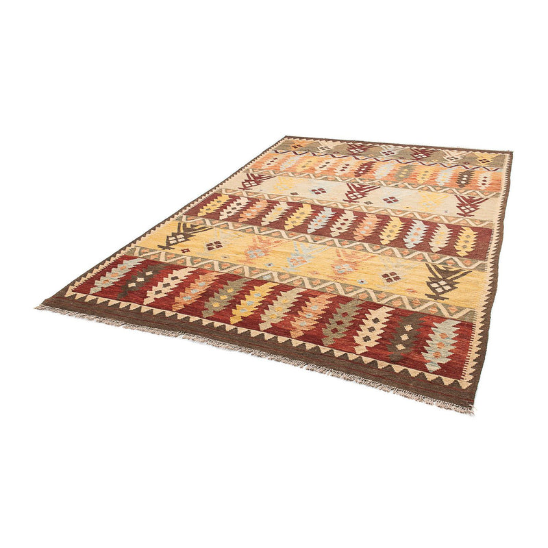 Tapis Kelim - Splash - 294 x 203 cm - multicolore