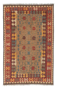 Tapis Kelim - Oriental - 199 x 148 cm - multicolore