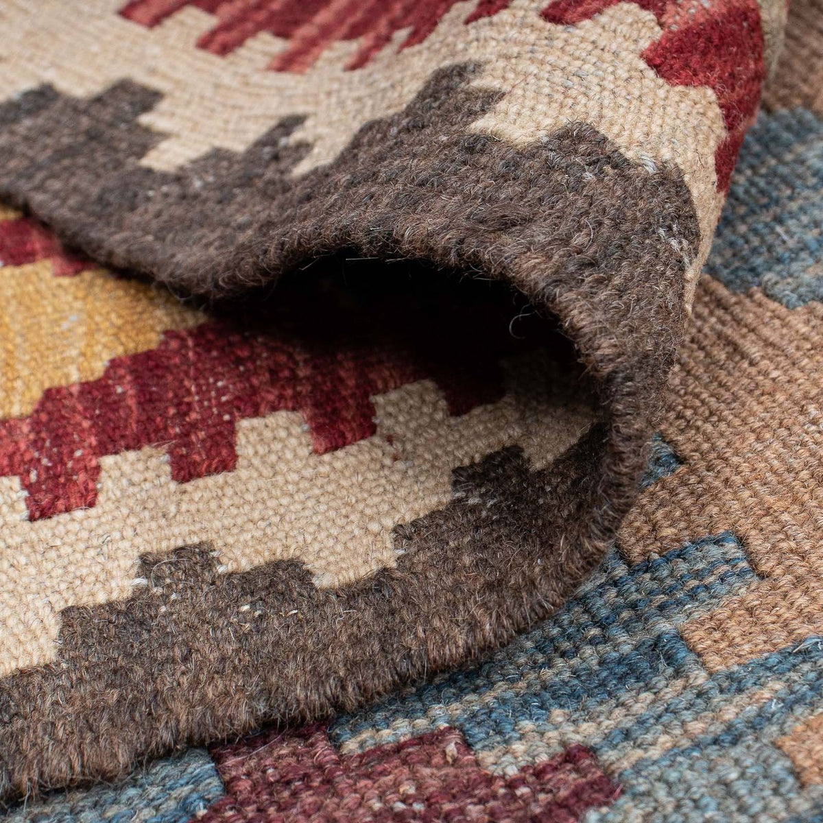 Tapis Kelim - Oriental - 199 x 148 cm - multicolore