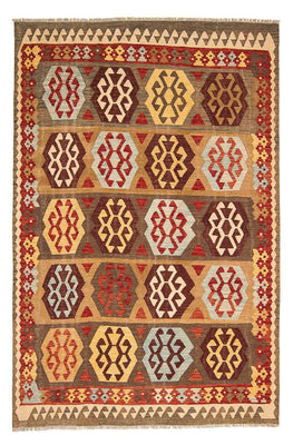 Tapis Kelim - Splash - 298 x 199 cm - multicolore