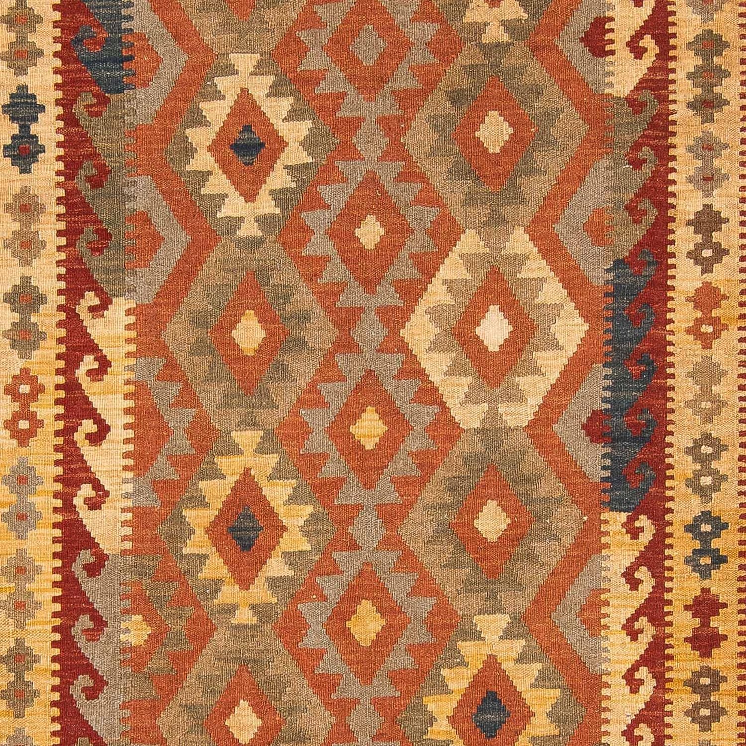 Tapis Kelim - Splash - 289 x 200 cm - multicolore