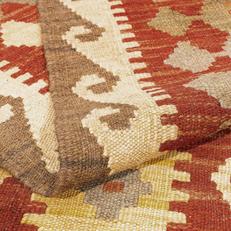 Tapis Kelim - Splash - 289 x 200 cm - multicolore