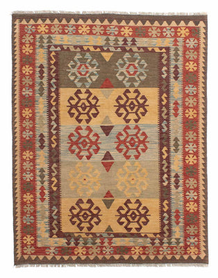 Tapis Kelim - Oriental - 196 x 151 cm - multicolore
