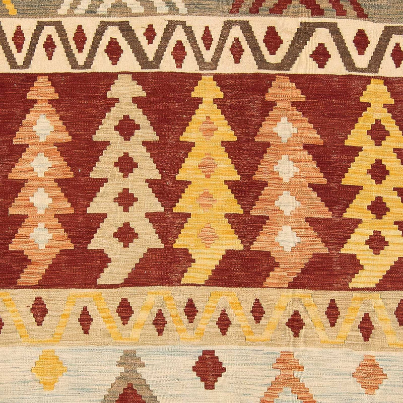 Tapis Kelim - Splash - 295 x 194 cm - multicolore