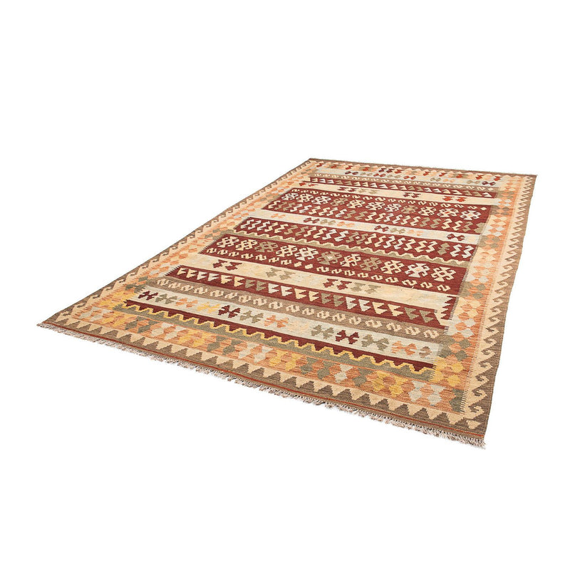 Tapis Kelim - Splash - 289 x 189 cm - multicolore