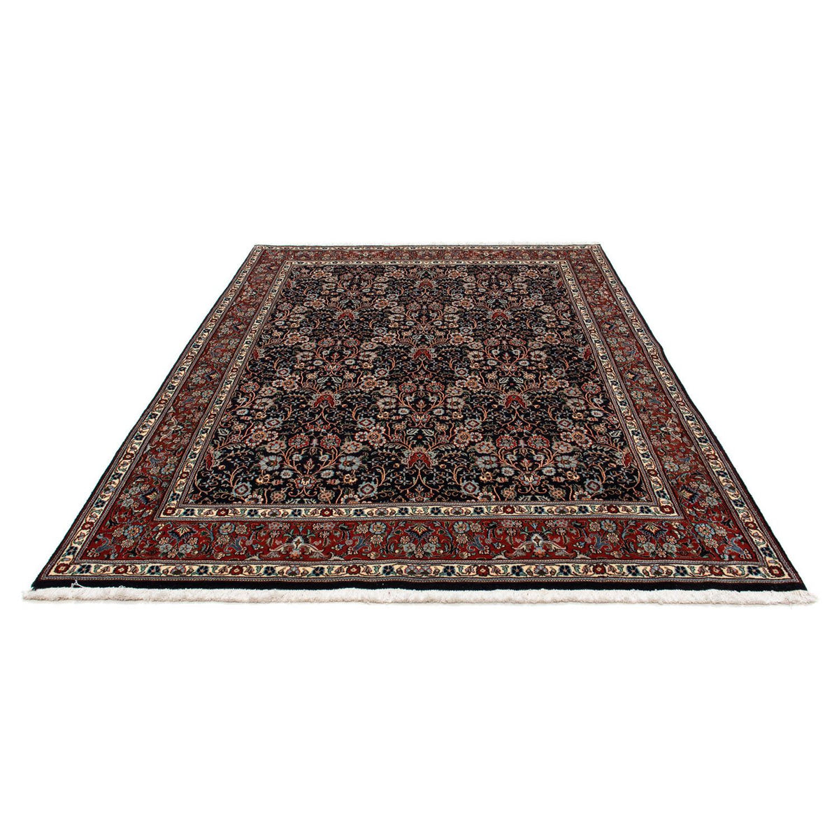 Tapis persan - Classique - 243 x 175 cm - bleu foncé