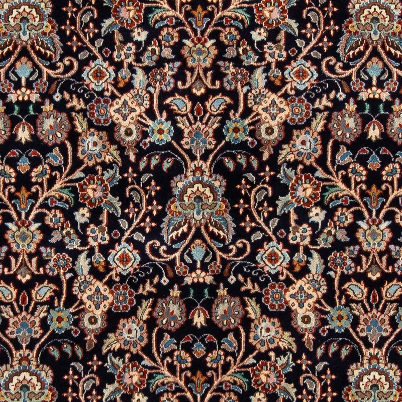 Tapis persan - Classique - 209 x 178 cm - bleu foncé