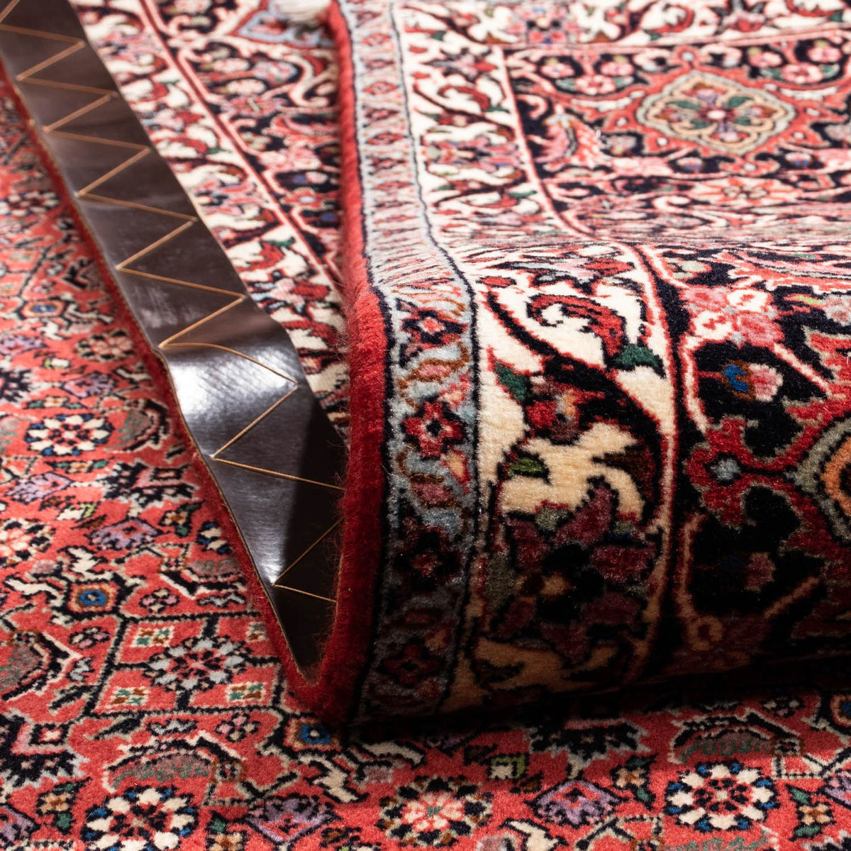 Tapis persan - Bidjar - 345 x 253 cm - rouge