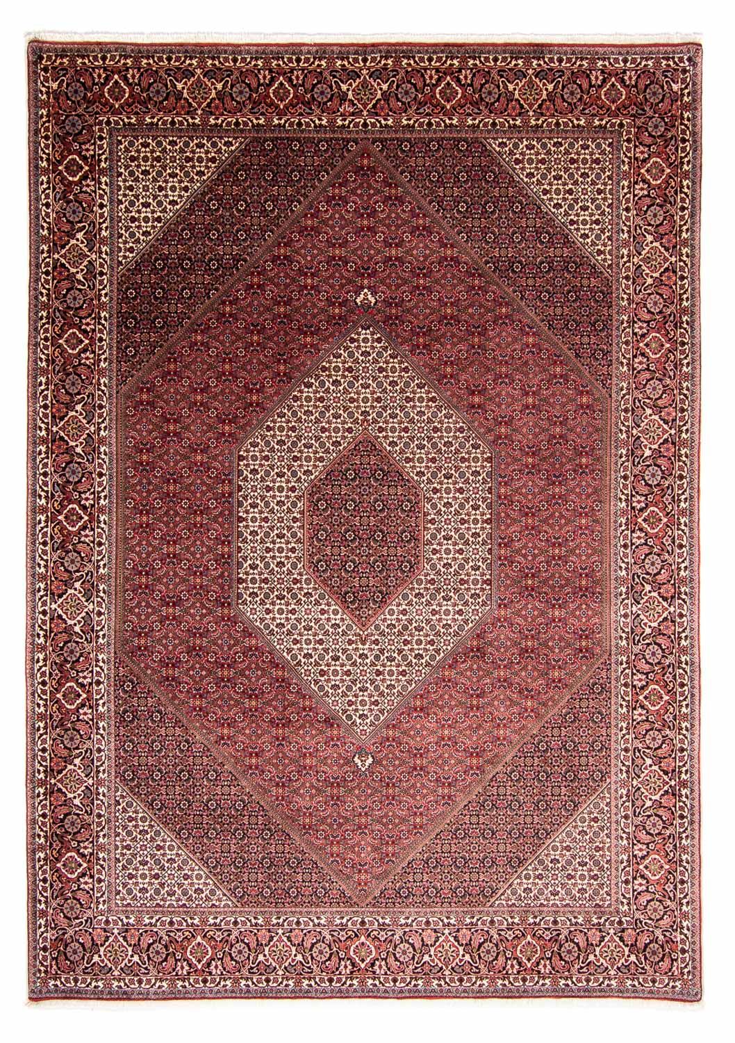 Tapis persan - Bidjar - 344 x 254 cm - rouge clair