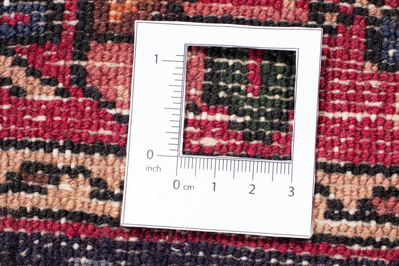Tapis de couloir Tapis persan - Nomadic - 386 x 83 cm - rouge
