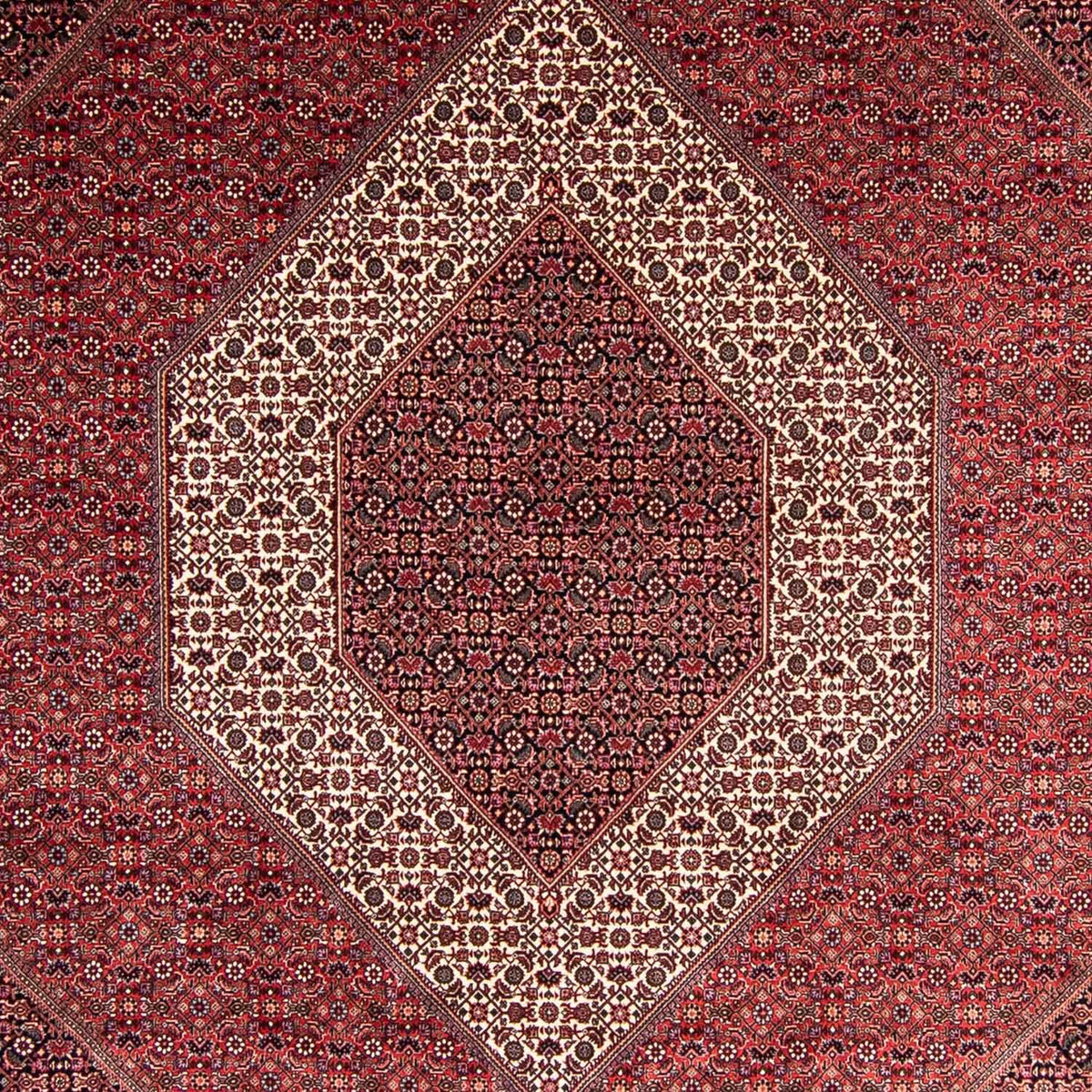 Tapis persan - Bidjar - 351 x 254 cm - rouge clair