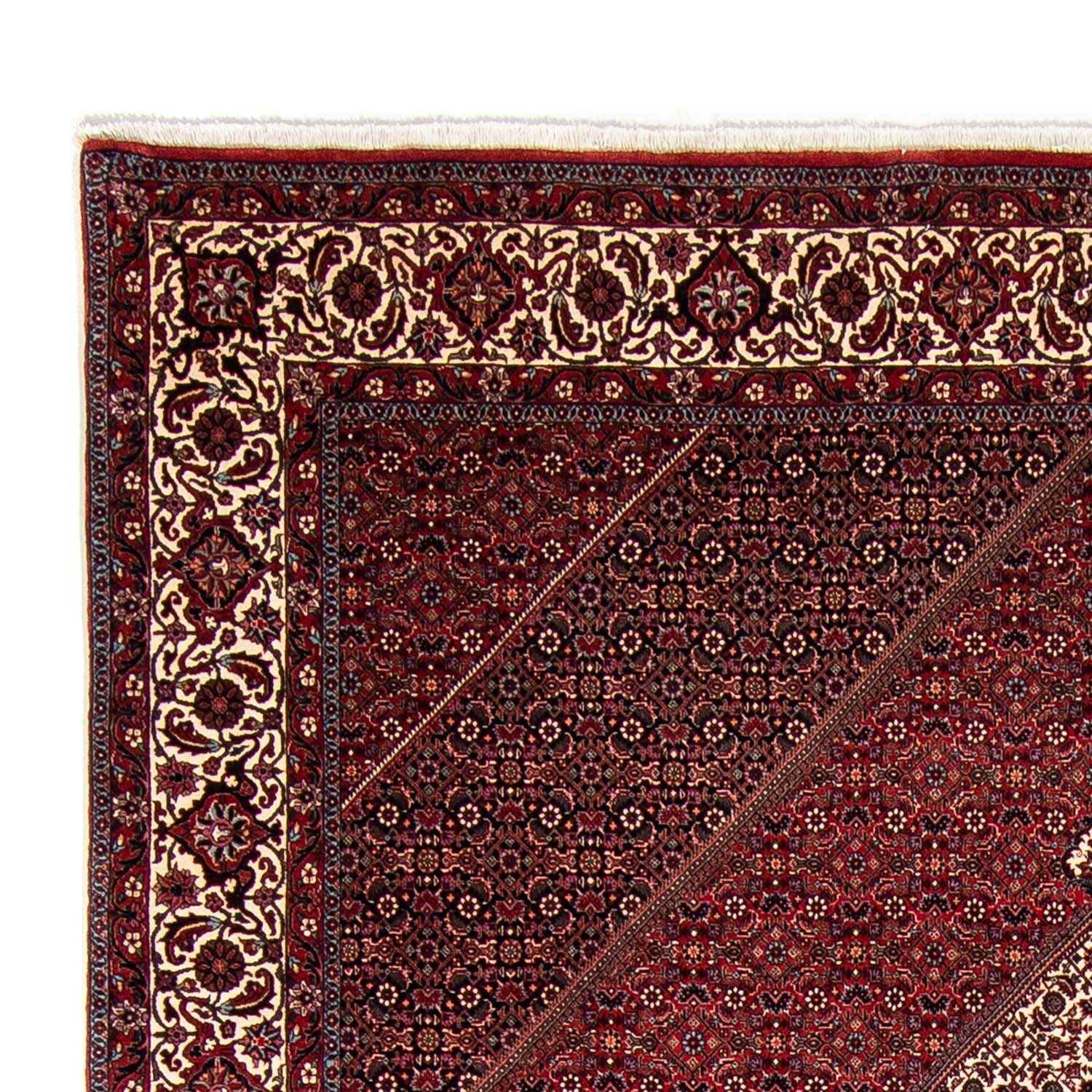 Tapis persan - Bidjar - 351 x 254 cm - rouge clair