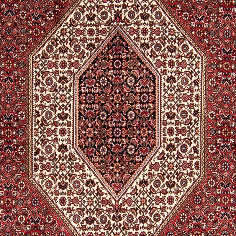 Tapis persan - Bidjar - 300 x 252 cm - rouge clair