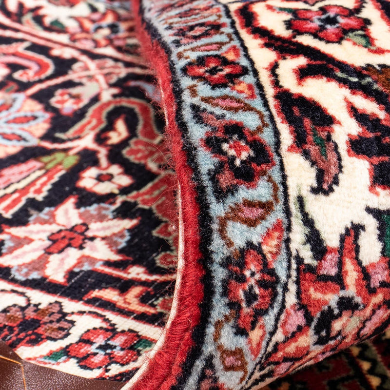 Tapis persan - Bidjar - 300 x 252 cm - rouge clair
