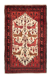 Tapis Belutsch - 173 x 109 cm - rouge