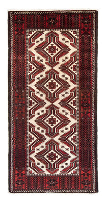 Tapis de couloir Tapis Belutsch - 218 x 103 cm - rouge