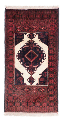 Tapis Belutsch - 157 x 87 cm - rouge foncé