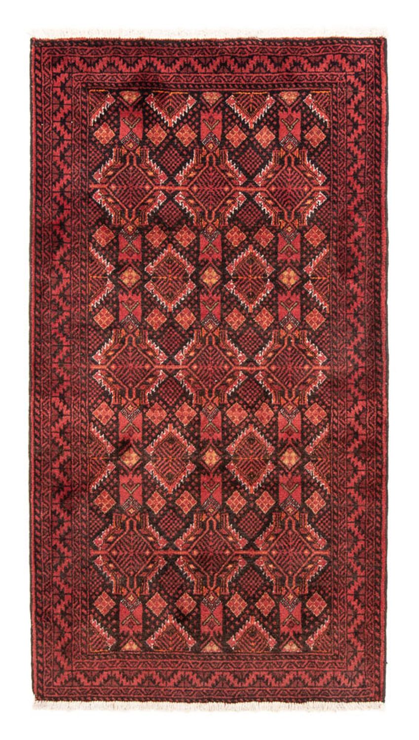 Tapis de couloir Tapis Belutsch - 194 x 101 cm - rouge