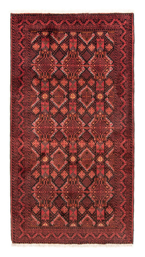 Tapis de couloir Tapis Belutsch - 194 x 101 cm - rouge