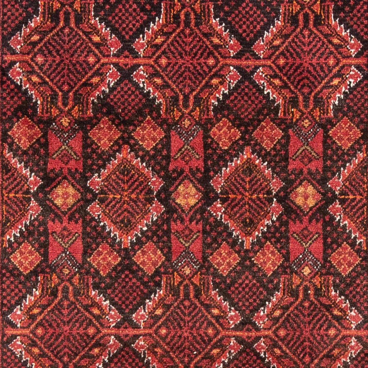 Tapis de couloir Tapis Belutsch - 194 x 101 cm - rouge