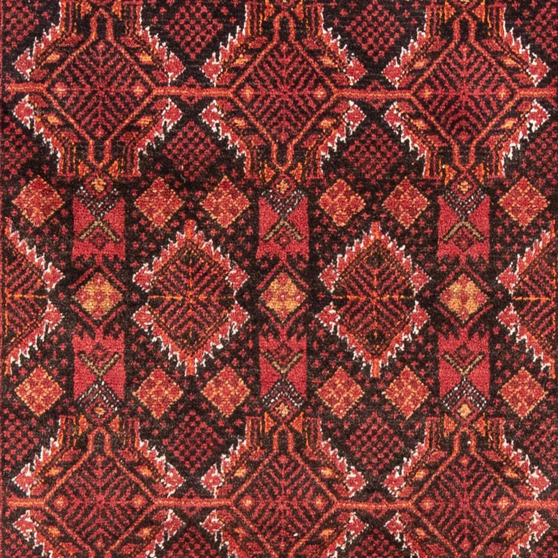 Tapis de couloir Tapis Belutsch - 194 x 101 cm - rouge