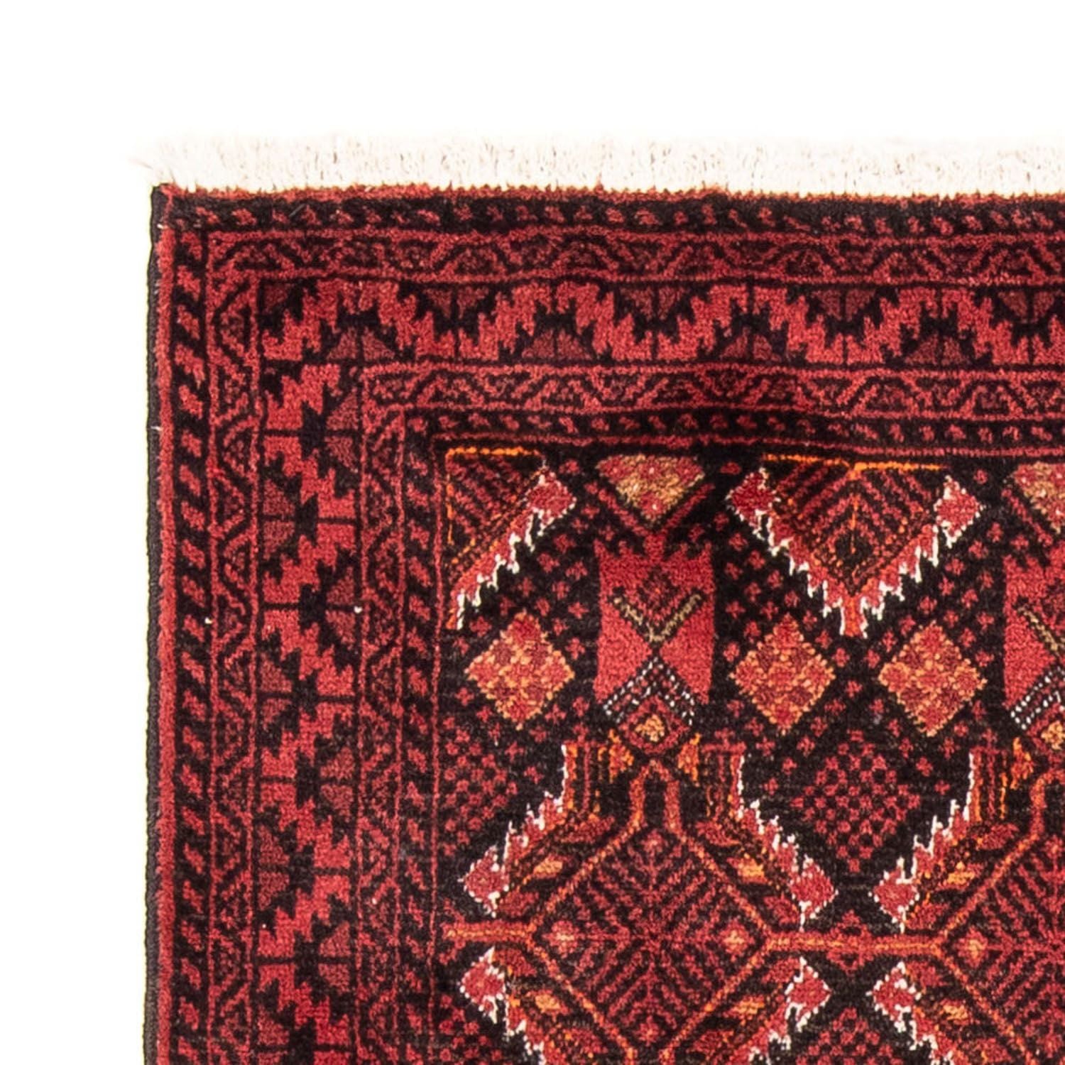 Tapis de couloir Tapis Belutsch - 194 x 101 cm - rouge