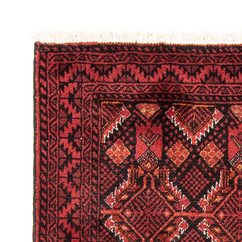 Tapis de couloir Tapis Belutsch - 194 x 101 cm - rouge