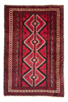 Tapis Belutsch - 190 x 124 cm - multicolore
