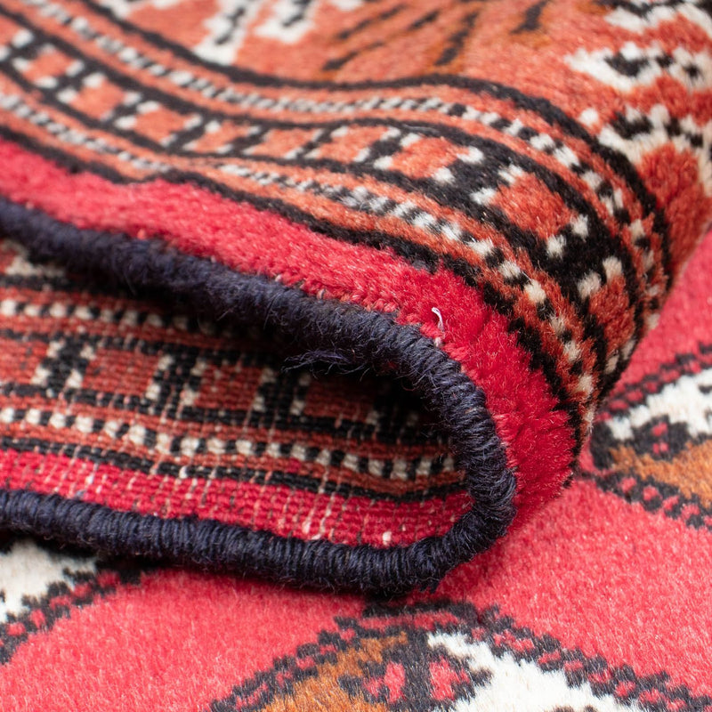 Tapis Belutsch - 136 x 87 cm - rouge
