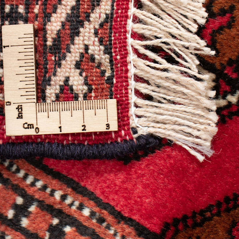 Tapis Belutsch - 136 x 87 cm - rouge