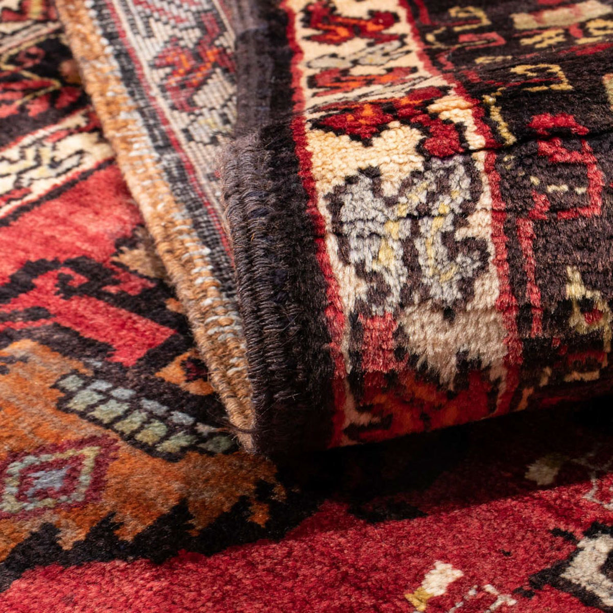 Tapis de couloir Tapis Belutsch - 181 x 107 cm - rouge