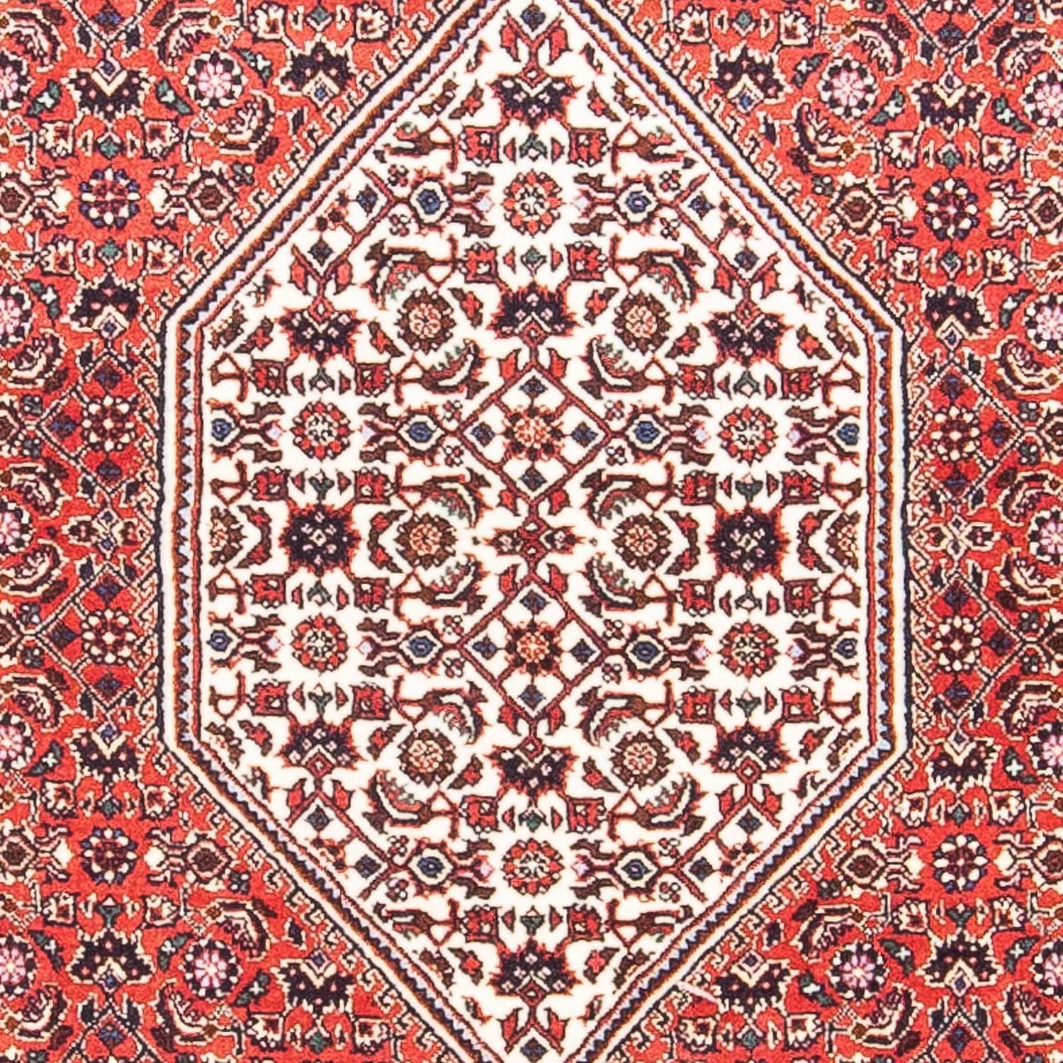 Tapis persan - Bidjar - 151 x 86 cm - rouge clair
