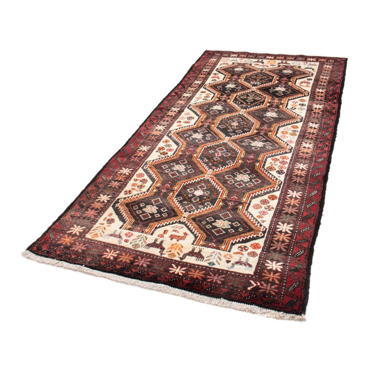Tapis de couloir Tapis Belutsch - 225 x 104 cm - beige