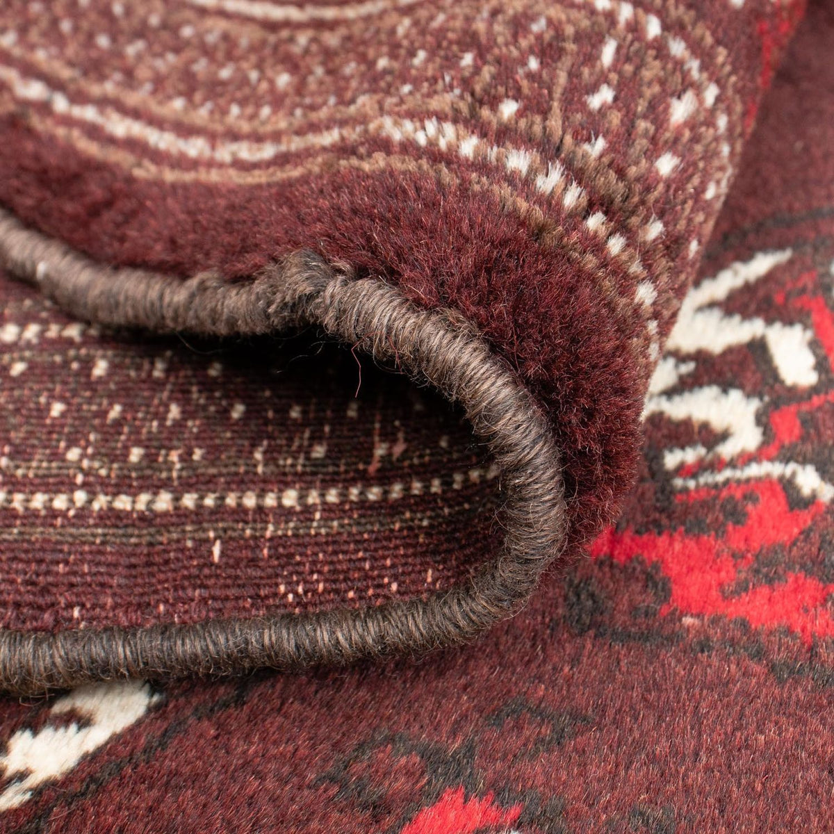 Tapis Belutsch - 160 x 100 cm - marron