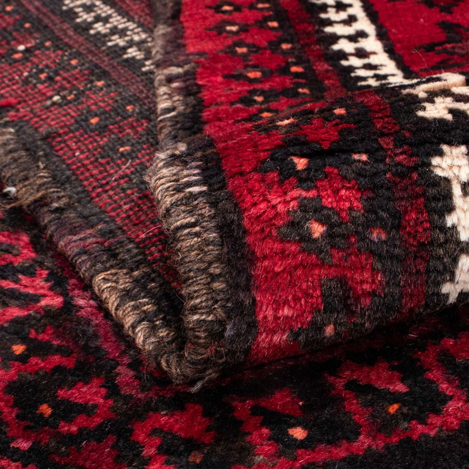 Tapis Belutsch - 180 x 123 cm - rouge