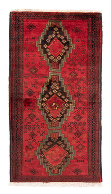 Tapis de couloir Tapis Belutsch - 186 x 100 cm - rouge foncé