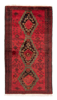 Tapis de couloir Tapis Belutsch - 186 x 100 cm - rouge foncé