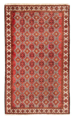 Tapis Belutsch - 223 x 131 cm - rouge