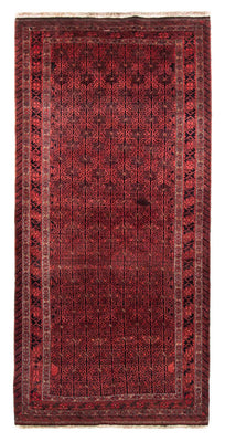Tapis de couloir Tapis Belutsch - 248 x 117 cm - rouge foncé