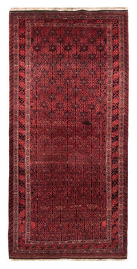 Tapis de couloir Tapis Belutsch - 248 x 117 cm - rouge foncé