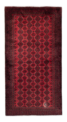Tapis de couloir Tapis Belutsch - 230 x 113 cm - rouge foncé